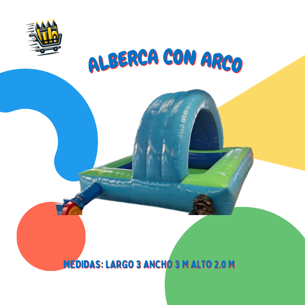 ALBERCA  CON ARCO