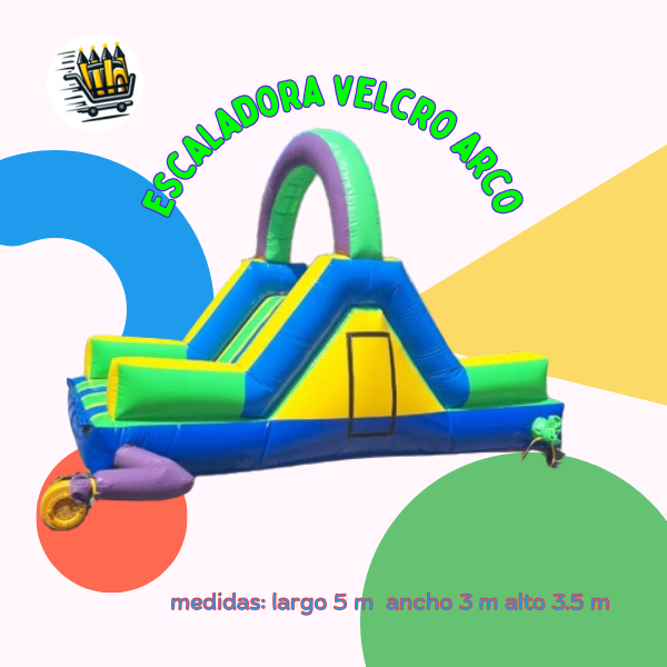 ESCALADORA CON ARCO VELCRO