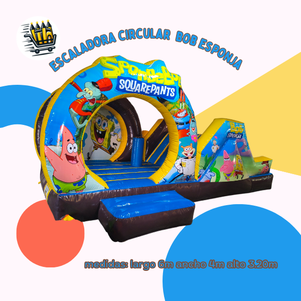 ESCALADORA CIRCULAR BOB ESPONJA