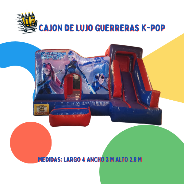 CAJON DE LUJO GUERRERAS K-POP