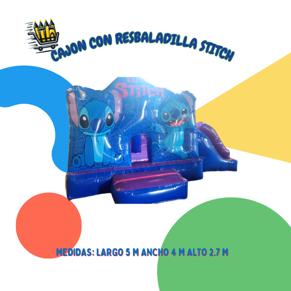 CAJON CON RESBALADILLA STITCH